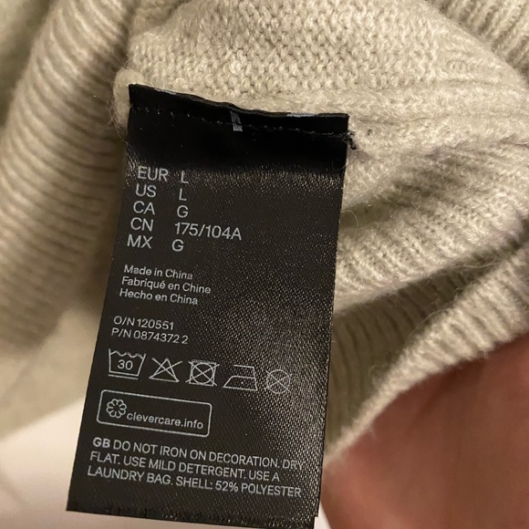 Green H&M  soft knit sweater - Picture 4 of 6